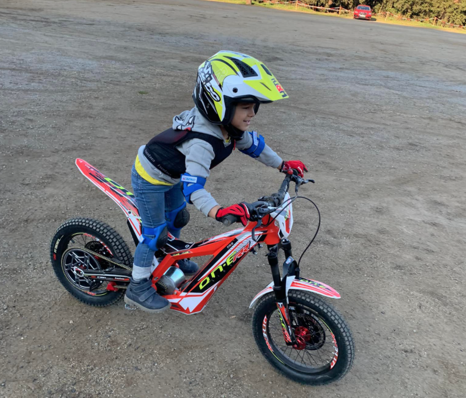 Electric trials clearance bike for kids